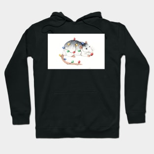 Rat Christmas Design Hoodie